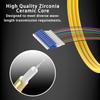 1.5m (5ft) LC-UPC 12 Strand Single Mode 9/125 Fiber Optic Pigtail, Color-Coded OS1/OS2 Cable with Ceramic Ferrule for Fusion Splicing, Ideal for OLT, ONU, Servers, Telecom and Data Center Equipment view 4