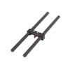 BGNing 25cm Carbon Fiber Tube Rod w 15mm Rod Clamp Compatible with Rig Rail Clamp System Follow Focus DSLR Cameras Telephoto Lens Support (2 in 1) view 3