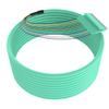 LC UPC 12 Strand Multimode Fiber Pigtail Cable, OM3/OM4 50/125, 1.5m (5ft), High-Density LC-UPC Connector for Data Centers, Telecom, and Network Applications - Low Insertion Loss, High Performance view 1