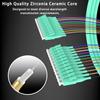 LC UPC 12 Strand Multimode Fiber Pigtail Cable, OM3/OM4 50/125, 1.5m (5ft), High-Density LC-UPC Connector for Data Centers, Telecom, and Network Applications - Low Insertion Loss, High Performance view 4