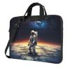 BTCOWZRV Laptop Bag 13-15.6 inch Laptop Shoulder Bag for Men Women Lost Alone Astronaut Computer Bag Messenger Bag for Work view 1