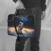 BTCOWZRV Laptop Bag 13-15.6 inch Laptop Shoulder Bag for Men Women Lost Alone Astronaut Computer Bag Messenger Bag for Work view 2