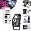 Nanozoom 200x Magnification Zoom, Nanozoom High-Tech Clip-On Lens Turns Any Smartphone Into A Pro-Microscope, Phone Microscope with CPL Lens/LED Light, 200x Pocket Microscope Camera (2pcs) view 1