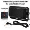 Airiton Rectangular External Communications Speaker/CB Radio Speaker for Ham Radio, External Scanners for All 3.5mm Audio Plug CB Radios and Mobile Radios view 4
