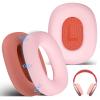 Aircawin for AirPods Max EarPad Case, EarCups Cover Protector, Soft Silicon EarPad Cover for AirPods Max, Anti-Scratch No-Yellow Sweatproof Washable - Pink view 1