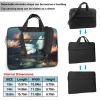 Laptop Bag 13-15.6 inch Laptop Shoulder Bag for Men Women Dragonfly with Water Lily Computer Bag Messenger Bag for Work view 3