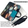 Laptop Bag 13-15.6 inch Laptop Shoulder Bag for Men Women Dragonfly with Water Lily Computer Bag Messenger Bag for Work view 4