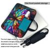 Laptop Bag 13-15.6 inch Laptop Shoulder Bag for Men Women Rainbow Butterfly Computer Bag Messenger Bag for Work view 4