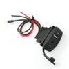 ULTECHNOVO Aux Adapter for Car, 12V Car Audio Accessories 3.5mm Jack AUX/USB Socket Adapter, Dual Charging Ports for, Hands-Free Calling view 2
