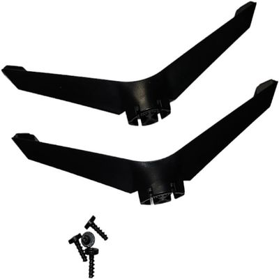 DirectNine Basics OEM Part - TV Base Stand Legs Compatible with VIZIO 24"" Base Tabletop TVs Stand for Models D24f-J09 (D24fJ09) Screws Included, black, D24H-J09 (D24HJ09)