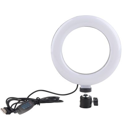 Beufee Ring Light, 6 Inch Selfie Light Video Conference Lighting Kit