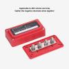 Yunir 300A Bus Bar Box, Removable Module Design Terminal Studs with M10 Terminal Bolts, 48V DC Power Distribution Block for DC Power Supply, Automobile, RV, Yacht (Red) view 4