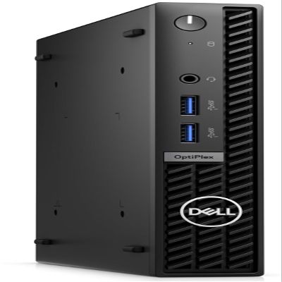 Dell OptiPlex 7010 MFF Business Mini PC (Intel i5-13500T 14-Core, 16GB DDR4 RAM, 512GB SSD, Intel UHD 770, WiFi 6, Bluetooth 5.3, RJ-45, HDMI, DP, Black, Win 11 Pro)