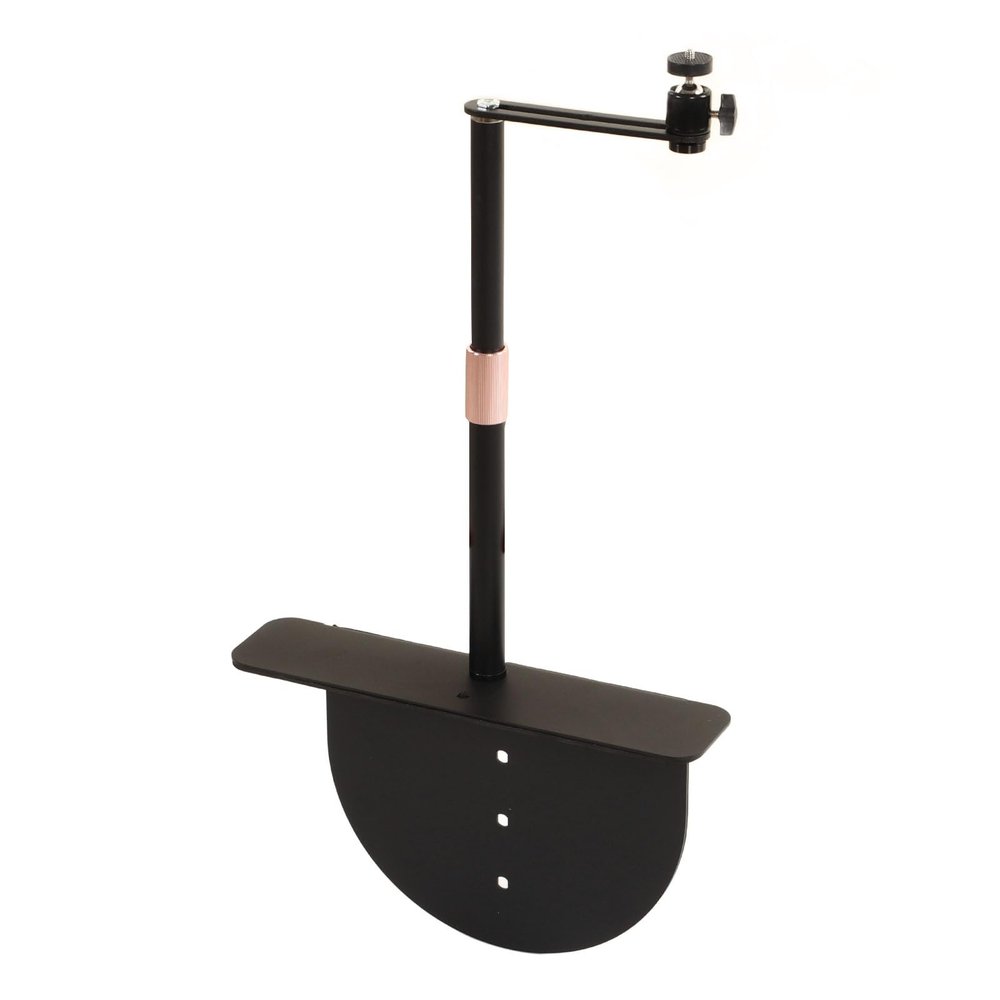 Acouto Adjustable Projector Stand 360 Degree Rotation, Universal Portable Mount Bracket for Business, Home Theaters