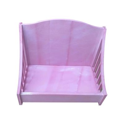 Ldbuejiaja Photography Props Wooden Bed Baby Photoshoot Props Bed Baby Photo Wood Bed for Photography Baby Sofa Baby Photoshoot Props Baby Accessories Wood Photo Photo