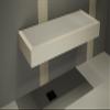Floating Shower Bench Kit with Concrete Mesh Foam Board - Original Shower Bench Bracket (12x24)-Great for New Constructions or Bathroom Renovations, Ready to Tile Shower Bench view 1