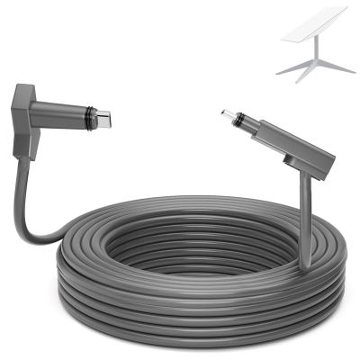 CHGRNLF Gen 2 Cable for Starlink 30FT/10M, Replacement Cable for Star Link V2 Standard Actuated Kit Waterproof Grey