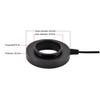 Joebo Microscope Kit Microscope LED Ring Light Illuminator Lamp for Industrial Microscope Camera Light Source fit for Lab Soldering Microscopio Microscope Lens Adapters view 3