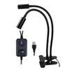 JOEBO Microscope Kit Clamp USB Dual Adjustable LED Spot Light Stereo Microscope Digital Camer Microscope Lens Adapters (Color : Green) view 1