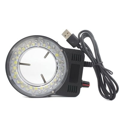 JOEBO Microscope Kit 1080P 14MP HDMI Industrial Video Microscope Camera Industry C Mount Camera Microscope Lens Adapters (Color : USB LED Ring Light)