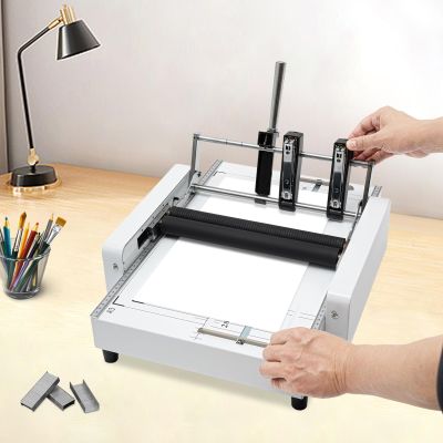 GUIAFUHYE A3 Folding Binding Machine,A3 Booklet Maker, Paper Folding Machine, Binding & Folding Machine