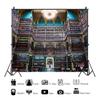 Canessioa Library Interior Backdrop Royal Library of Portugal Backdrop Rio de Janeiro Landmarks Bookshelf Photography Background 10x10ft300x300cm Banner Photo Studio Props view 4