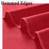 50ftx10ft Wrinkle Free Red Backdrop Curtains Panels for Parties, Polyester Red Photo Backdrop Drapes 10 Panels 5ftx10ft for Birthday Wedding Photography Background Home Decorations view 4