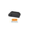 Rebower Anti Dust Cap Cover Silicone Stopper Cap Cover,[for Micro Female Port,for Laptop Port] - 11 x 1.3mm/Black/5 Pcs view 3