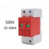 Arrester Device SPD 2P DC 500V 20KA~40KA House Lightning Surge Protector Protective Low-Voltage Arrester Device for PV Solar Photovoltaic System view 2