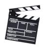 SHINEOFI 1pc Black Wooden Clapperboard for Film Photography Writable Movie Scene Board for Directors Filmmakers and Home Video Productions view 1