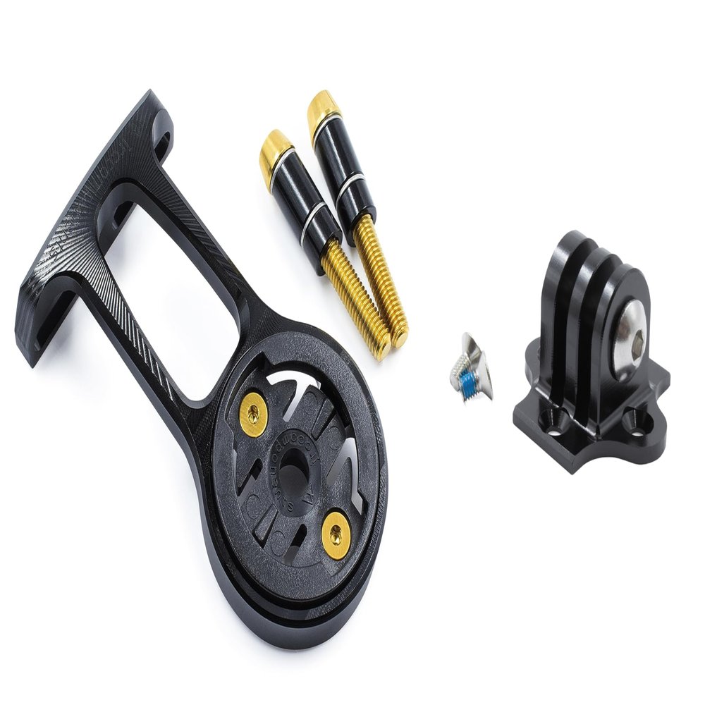JRC Components Stealth+ Premium Stem Mount (for Garmin) and Computer Mount Adaptor