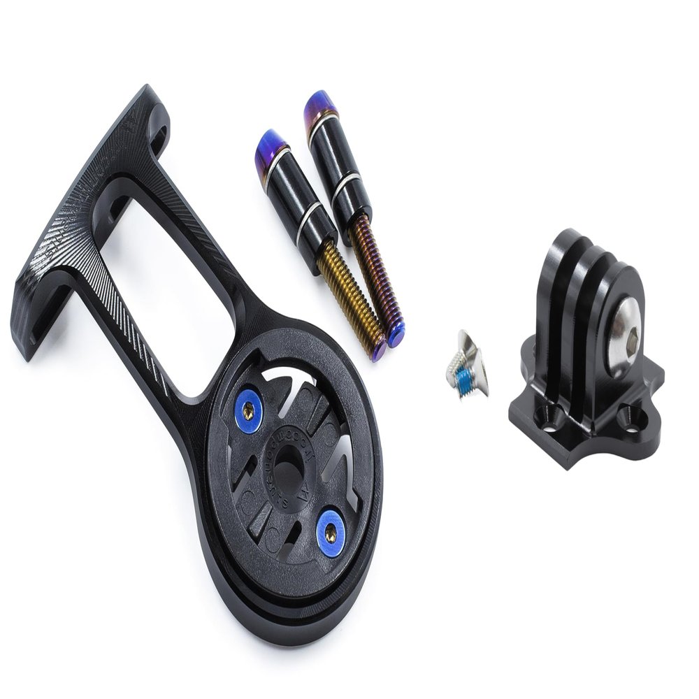 JRC Components Stealth+ Premium Stem Mount (for Garmin) and Computer Mount Adaptor