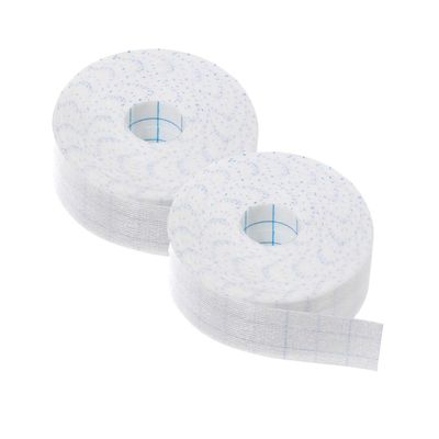 Hohopeti Breathable Hat Sweat Protector 2 Rolls of Cap Sweat Absorbent Pad Non-Woven Fabric Easy to Use for Hard Hats Random Color