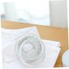 Hohopeti Breathable Hat Sweat Protector 2 Rolls of Cap Sweat Absorbent Pad Non-Woven Fabric Easy to Use for Hard Hats Random Color view 3
