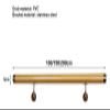 Stair Railing 1ft-20ft Wooden Handrails Non-Slip Staircase Handrail Wall Mounted Barrier-Free Staircase Grab Bar for Elderly, for Corridor Lofts Guardrail Decking Railings (Size : 17ft/510cm) view 2