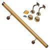 Stair Railing 1ft-20ft Wooden Handrails Non-Slip Staircase Handrail Wall Mounted Barrier-Free Staircase Grab Bar for Elderly, for Corridor Lofts Guardrail Decking Railings (Size : 17ft/510cm) view 4