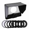 CFTGIW TP10 Teleprompter with Foldable Glass Mirror - Powerful Support for Wide Angle Lens - Convenient Remote Control - Suitable for Interview Programs, Online view 1