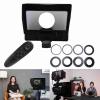 CFTGIW TP10 Teleprompter with Foldable Glass Mirror - Powerful Support for Wide Angle Lens - Convenient Remote Control - Suitable for Interview Programs, Online view 3