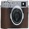 X100VI Camera Case, BMAOLLONGB Handmade Genuine Real Leather Half Camera Case Bag Cover for Fujifilm Fuji X100VI Camera Bottom Opening Version + Hand Strap (Coffee) view 1