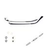 QYAJS 1 Pair Metal Frame Arms Rimless Glasses Legs Eyeglass Replacement Temple Eyewear (Single Hole) view 1