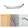 QYAJS 1 Pair Metal Frame Arms Rimless Glasses Legs Eyeglass Replacement Temple Eyewear (Single Hole) view 4