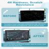 CDEFG 4PCS for 2024 2025 Mustang 13.2 Screen Protector for 2024 2025 Ford Mustang Accessories Screen Protector Foils Center Touch Screen Digital Cluster 12.4" Display Guard view 2