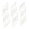 Cabilock 100pcs Vertical Blinds Replacement Connector Easy Install Distance Slats Curtain Locator Clips for Home Use view 1