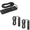 DEWENWILS 10-Outlet Surge Protector Power Strip with 4 USB Ports + DEWENWILS 2-Pack 10FT Power Strip Surge Protector