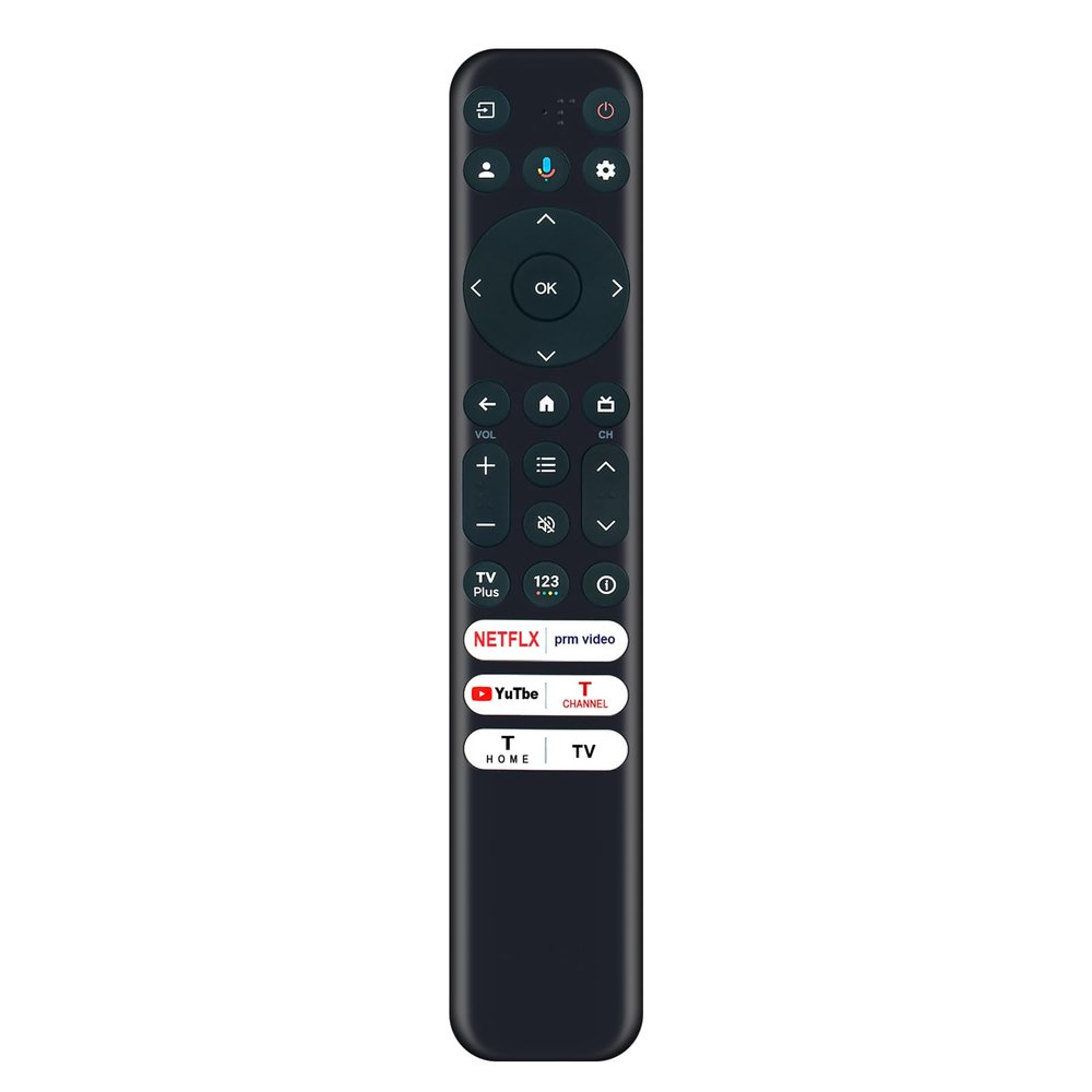 AIDITIYMI RC813 FMB1 RC902V Replaced Voice Remote fit for TCL TV 50Q550G 55Q550G 65Q550G 55Q650G 65Q650G 75Q650G 85Q650G 55Q750G 65Q750G 75Q750G 85Q750G 85Q750G-CA 65QM850G 75QM850G 85QM850G 98QM850G
