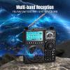 Raddy RF919 SSB Shortwave Radio with NOAA Weather Band, Full Band FM AM SW VHF UHF AIR CB WB and SSB Receiver, with Antenna Tuner, 3 External Antenna Ports, 5000mAh Rechargeable Battery (Black) view 2