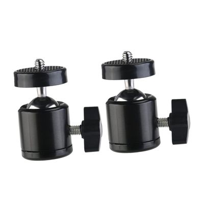 BESTonZON 2pcs Tripod Mount Adapter Swivel Hot Shoe Mount for Cameras Smartphones Led Lights Photography Accessory for Video and Live Streaming