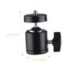 BESTonZON 2pcs Tripod Mount Adapter Swivel Hot Shoe Mount for Cameras Smartphones Led Lights Photography Accessory for Video and Live Streaming view 3