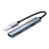 Essager USB 2.0 Hub, 4 Ports USB A Splitter Ultra-Slim USB Expander for Mouse, Keyboard, Flash Drive, U Disk, Printer Compatible with Laptop, Desktop PC, Xbox, PS5, and More (4 in 1 USB A) view 1