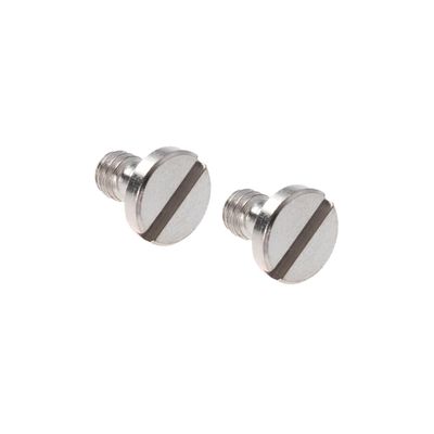 Angoily 2pcs Stainless Steel Screws for Tripod Monopod Quick Release Plate Camera Mount